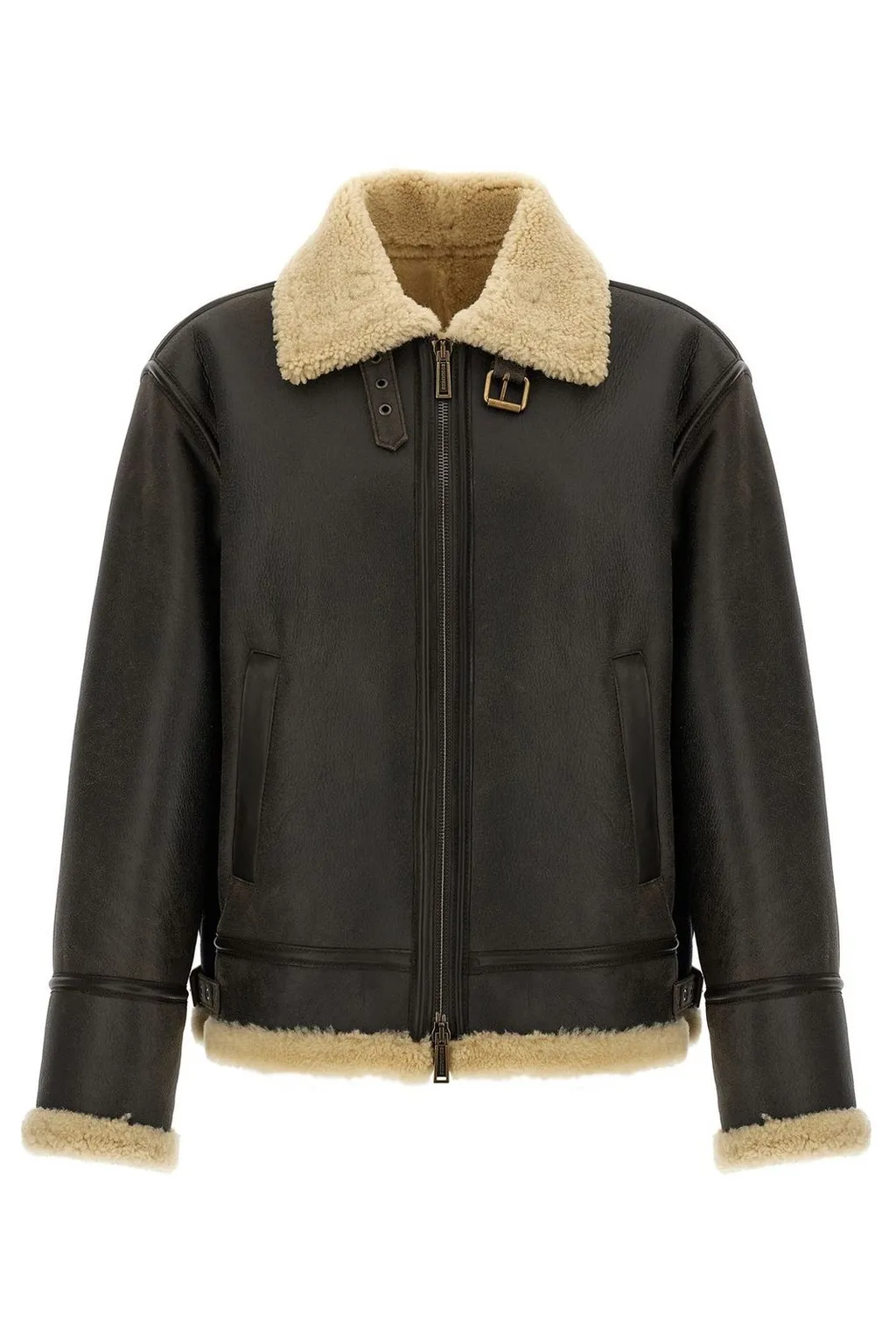 Dsquared2 Shearling Aviator Jacket