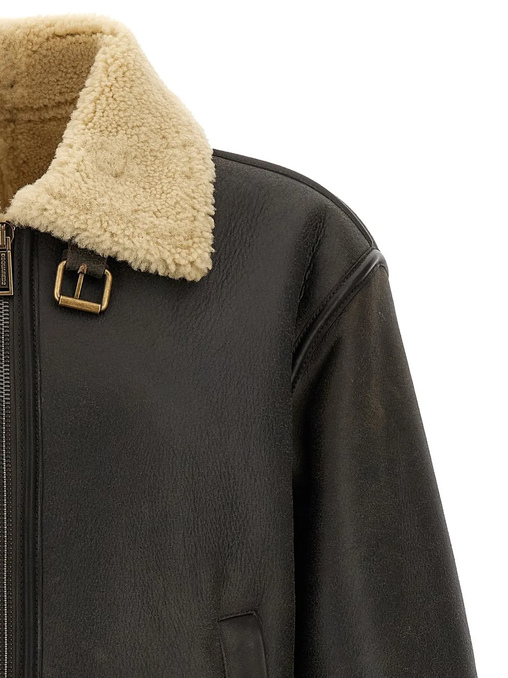 Dsquared2 Shearling Aviator Jacket