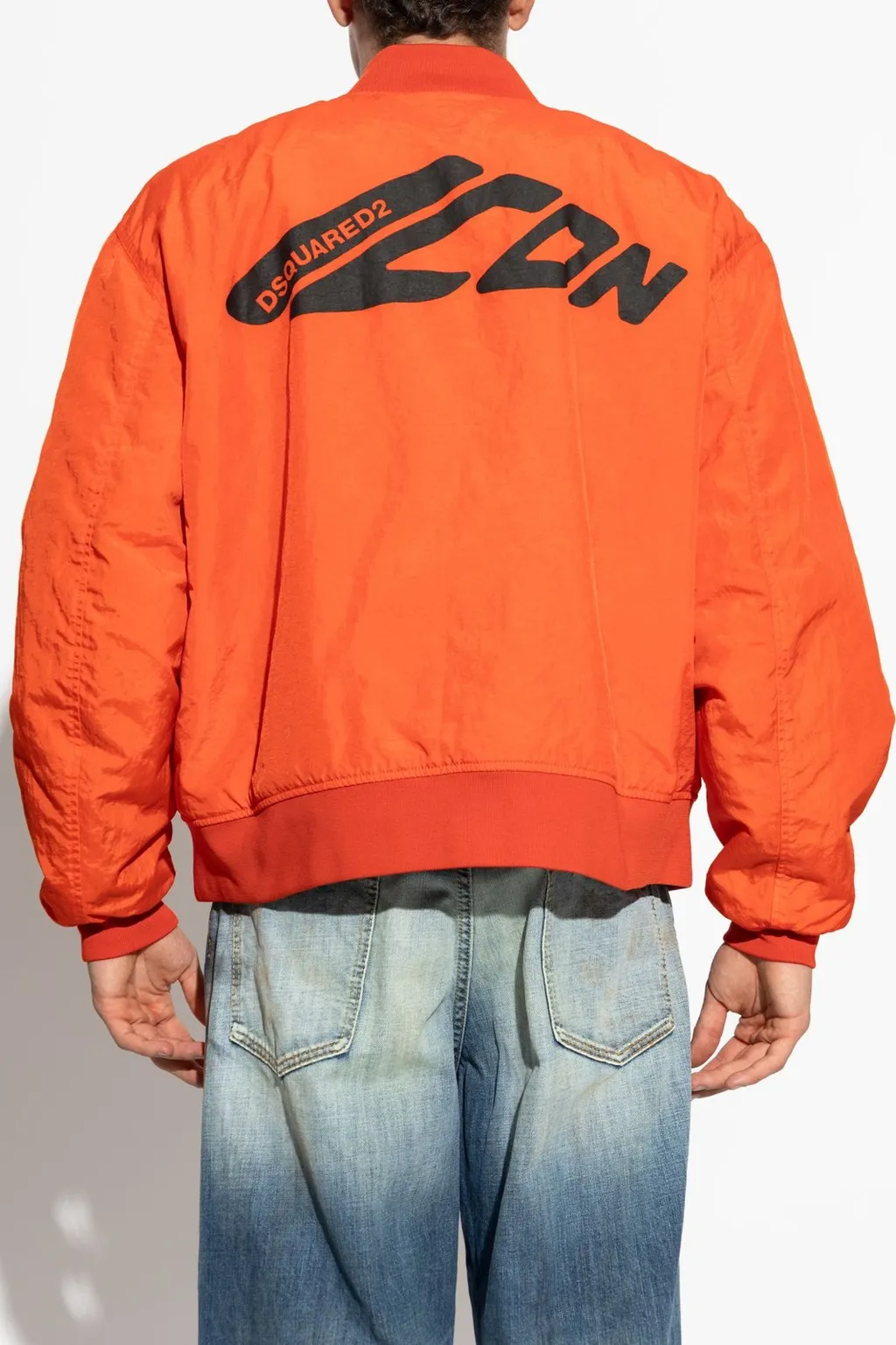 Dsquared2 Icon Logo Printed Bomber Jacket