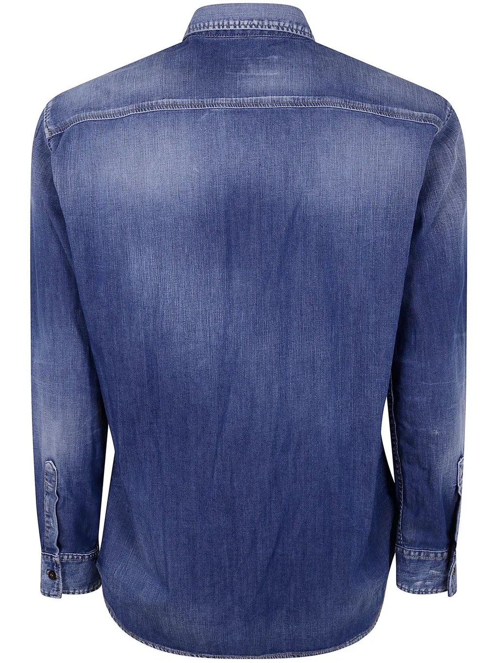 Dsquared2 Light Wash Relax Dan Worker Pocket Shirt