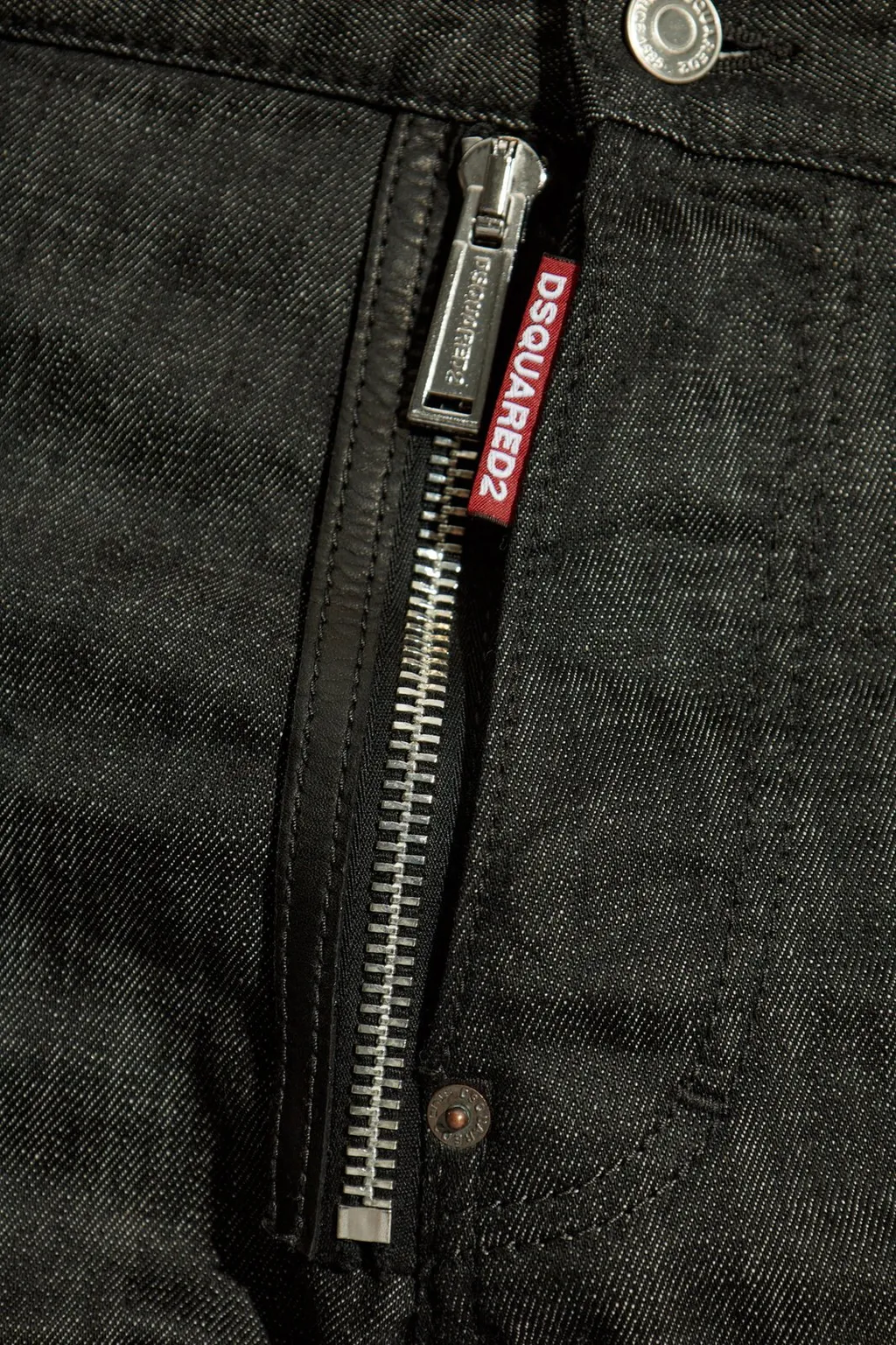 Dsquared2 Zip-Detailed Tapered Jeans
