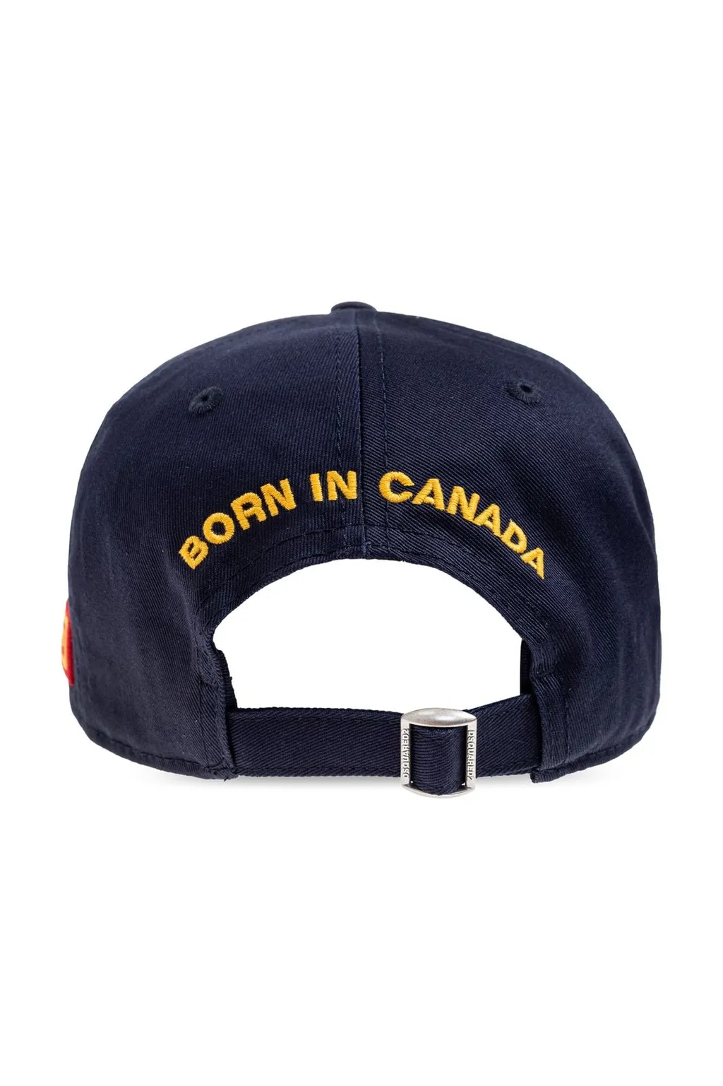 Dsquared2 Logo Patch Distressed Baseball Cap