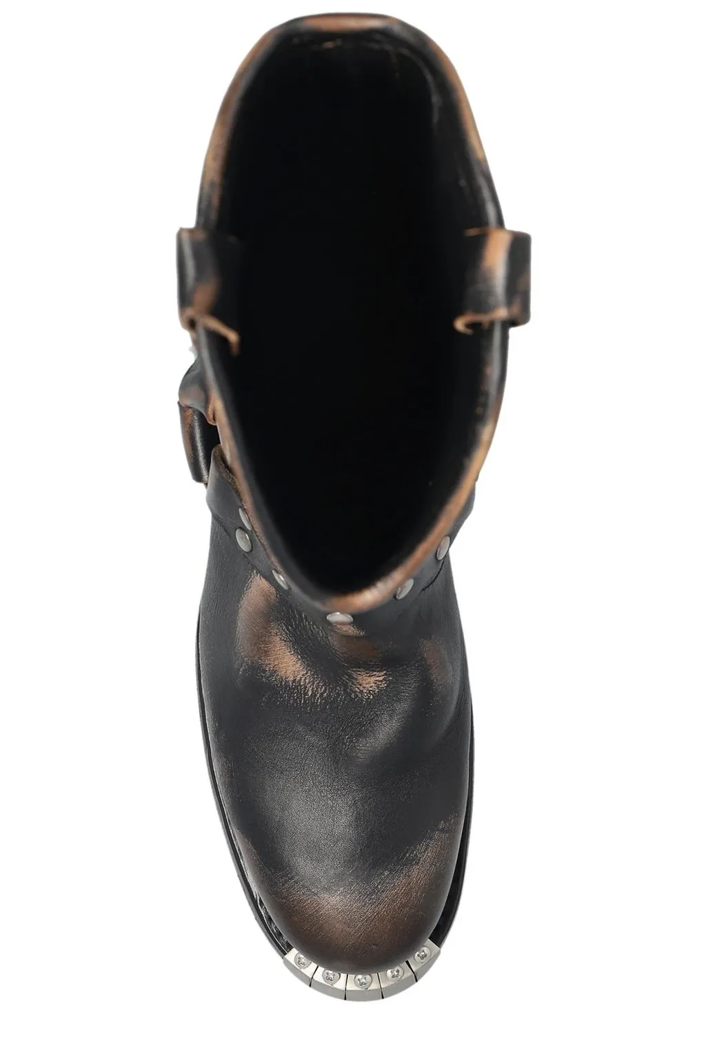 Dsquared2 Harley Distressed Biker Boots