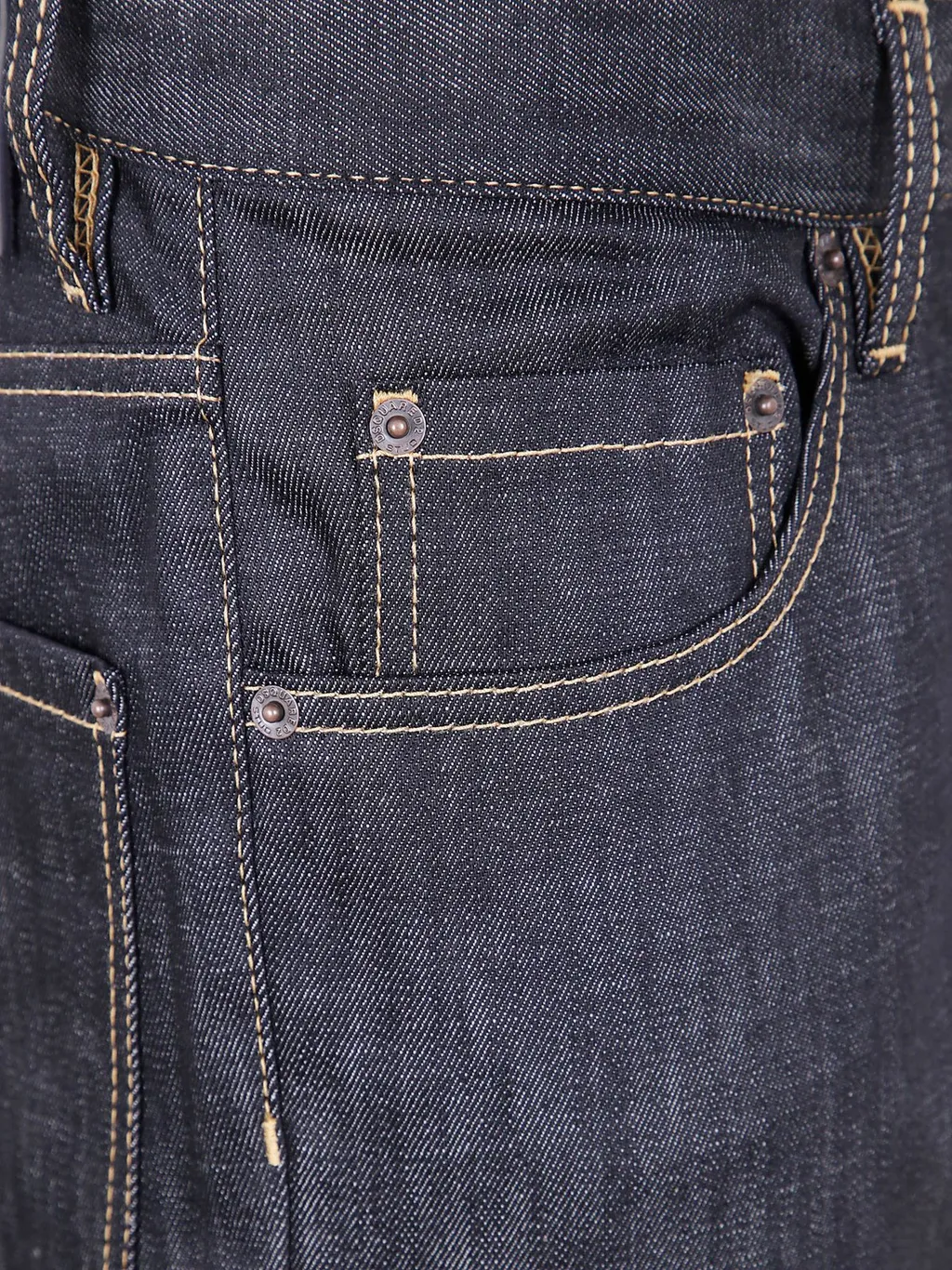 Dsquared2 Logo Patch Straight Leg Jeans