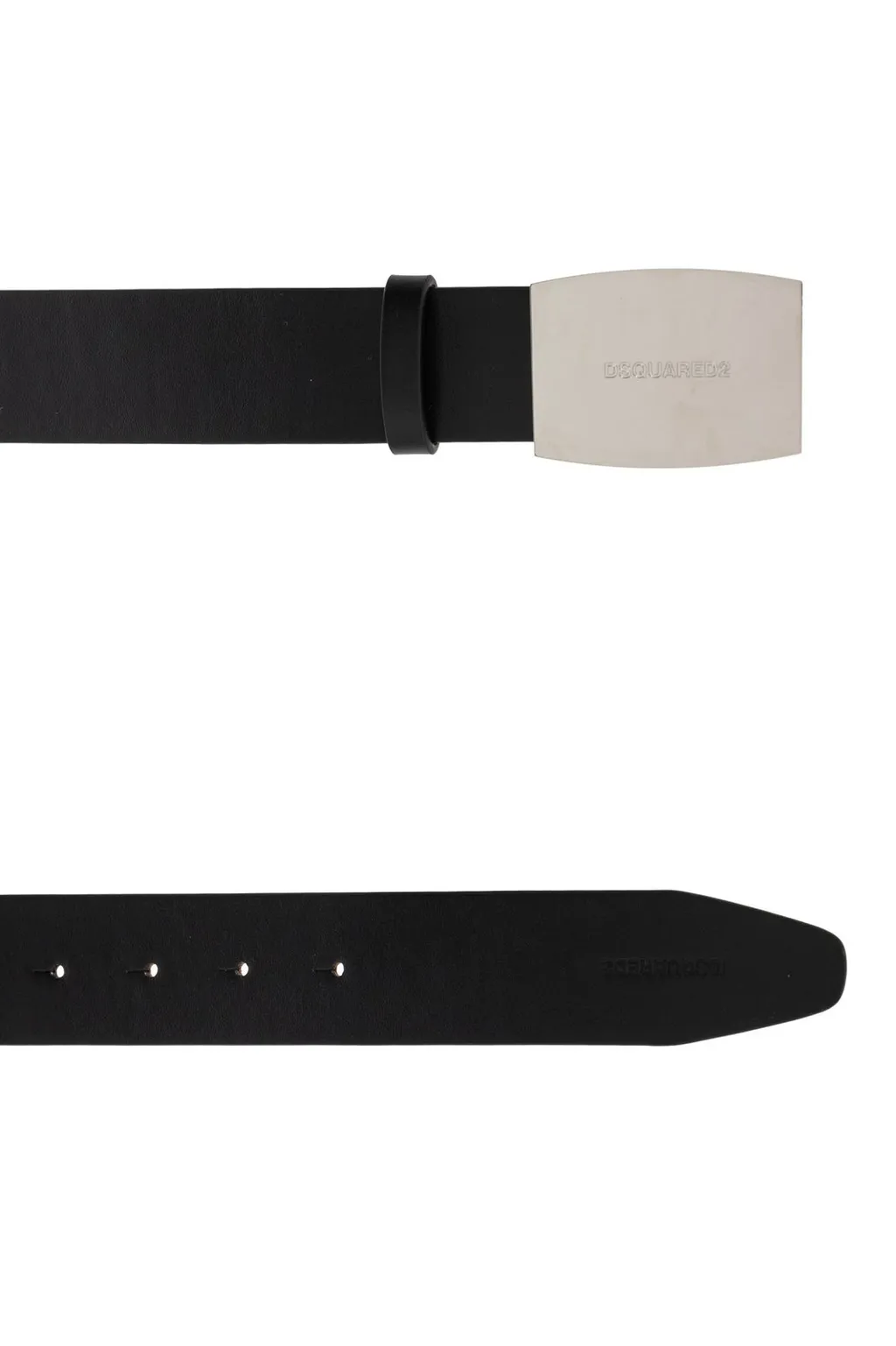 Dsquared2 Logo Engraved Buckle Belt