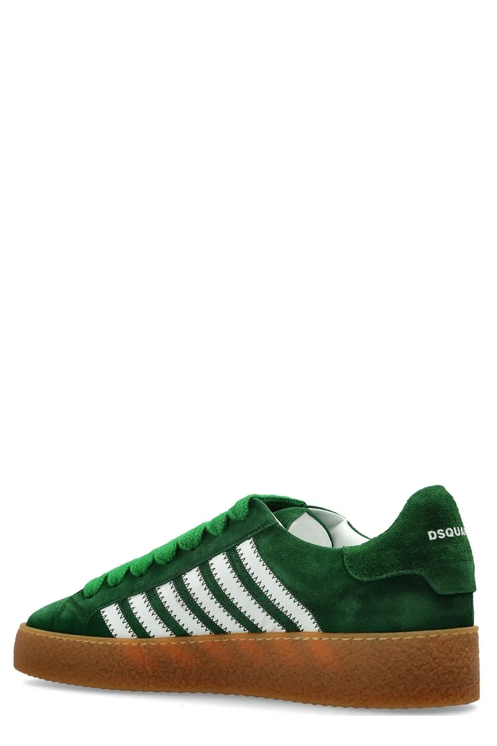 Dsquared2 Round-Toe Lace-Up Sneakers