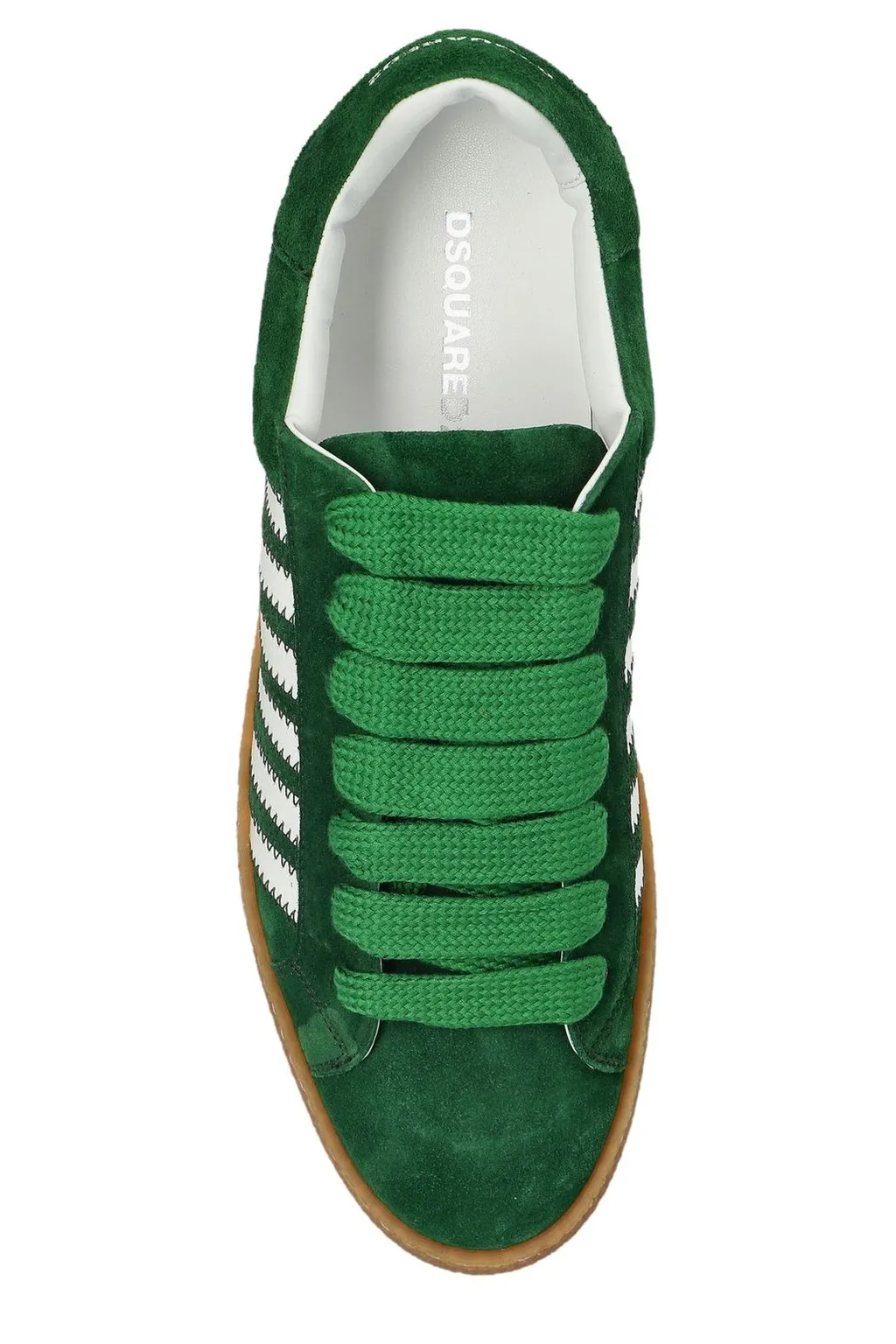 Dsquared2 Round-Toe Lace-Up Sneakers
