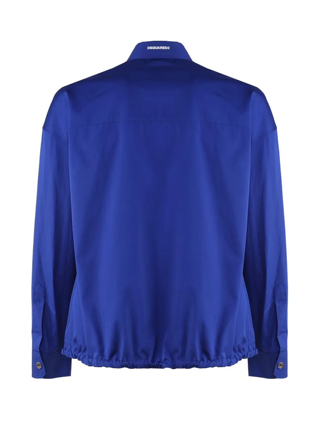 Dsquared2 Logo-Printed Buttoned Drawstring Shirt