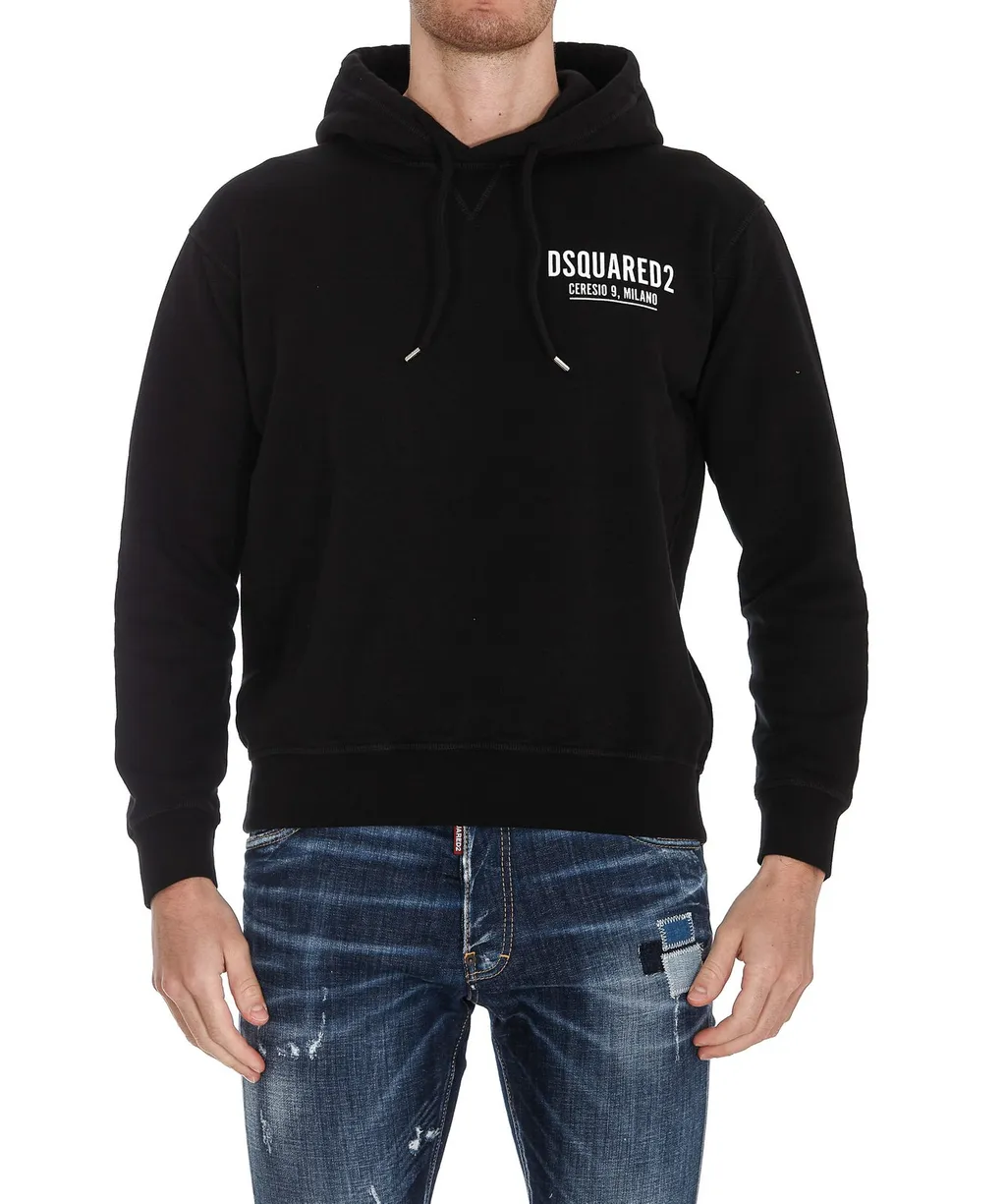 Dsquared2 Logo Printed Hoodie