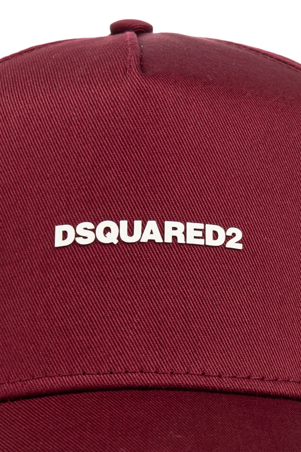 Dsquared2 Logo Embroidered Distressed Baseball Cap