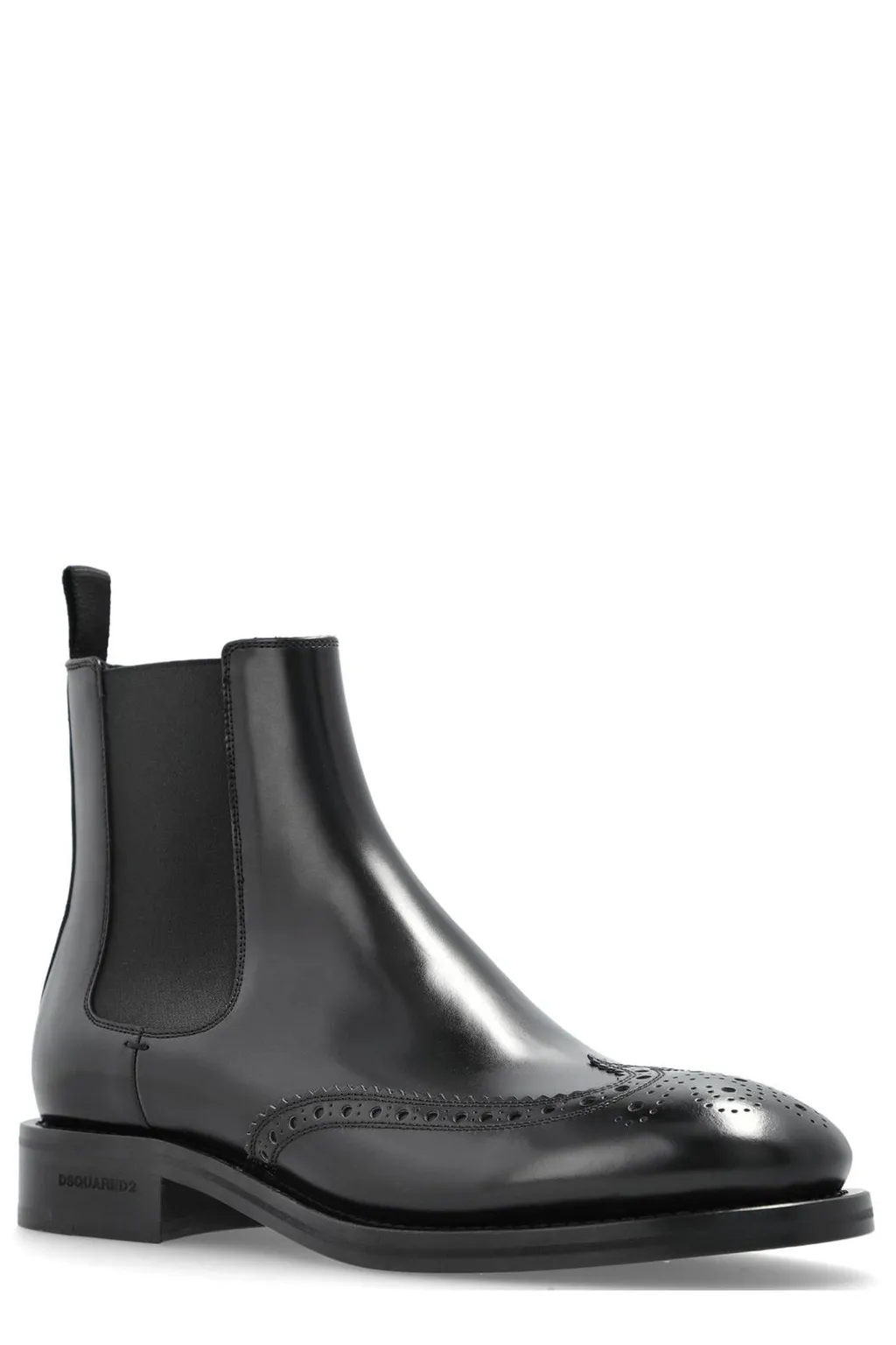 Dsquared2 Side Elastic Round Toe Boots