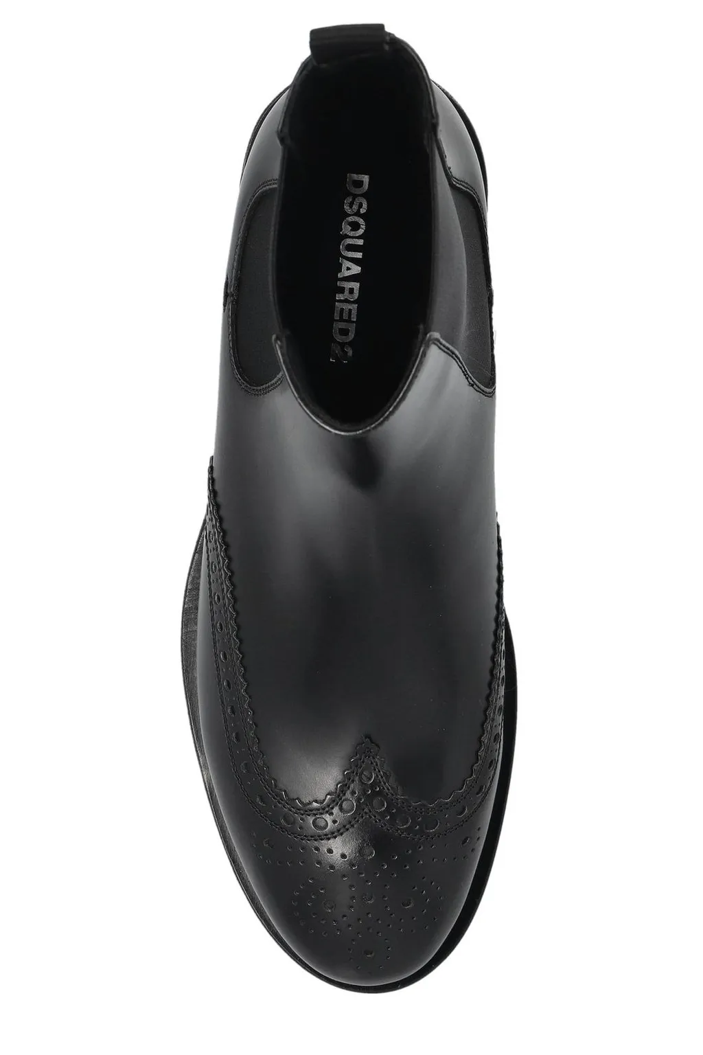 Dsquared2 Side Elastic Round Toe Boots