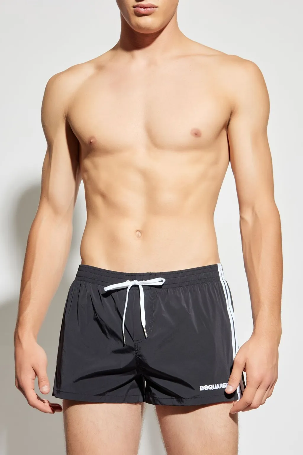 Dsquared2 Logo Embroidered Swim Shorts