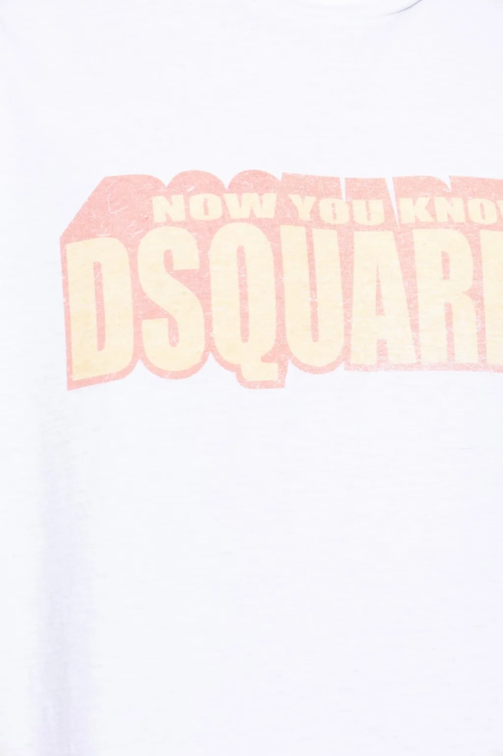 Dsquared2 Dyed Very Very Dan Fit Slogan T-Shirt