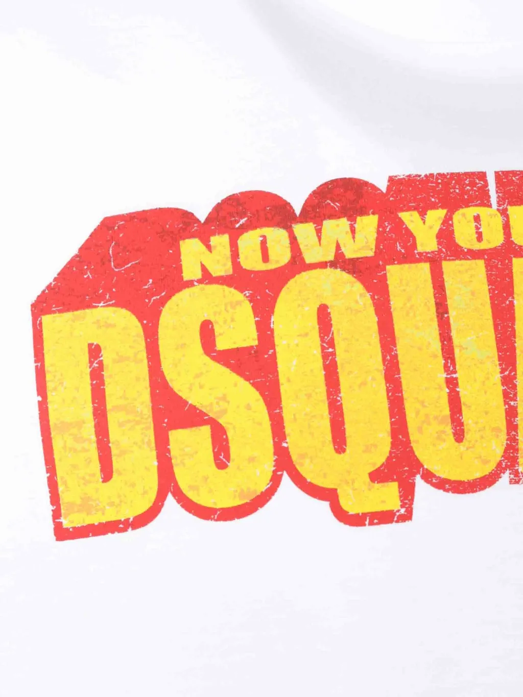 Dsquared2 Wash Loose Fit Slogan T-Shirt