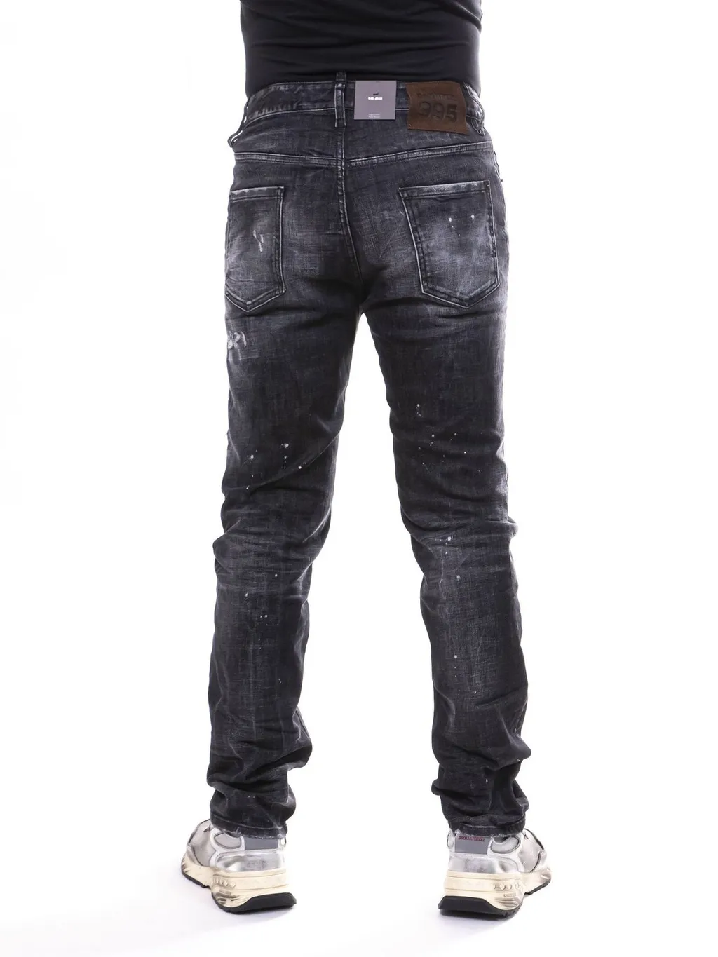 Dsquared2 Distressed Slim Fit Jeans