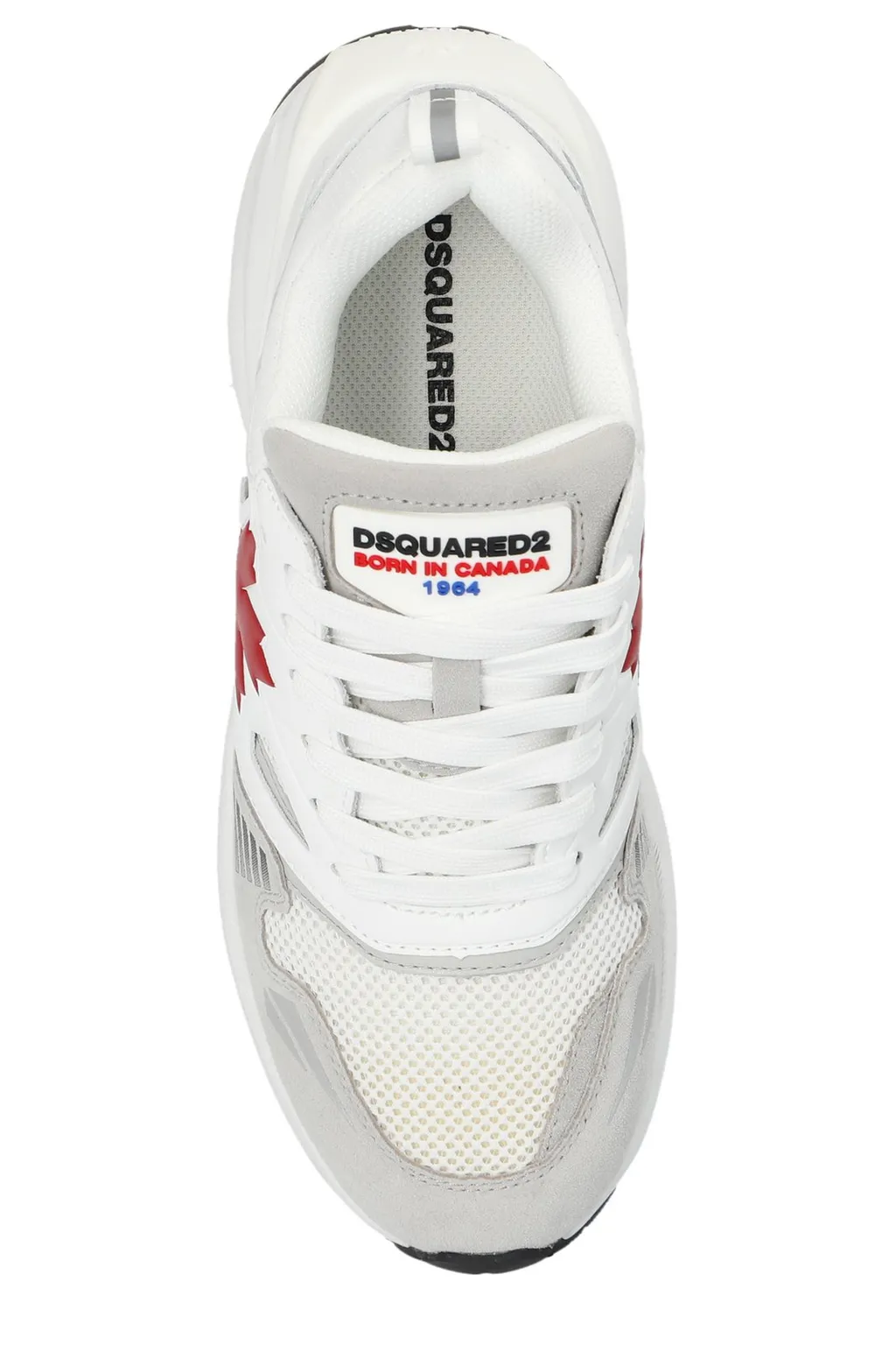 Dsquared2 X Dash Logo Emboosed Lace-Up Sneakers