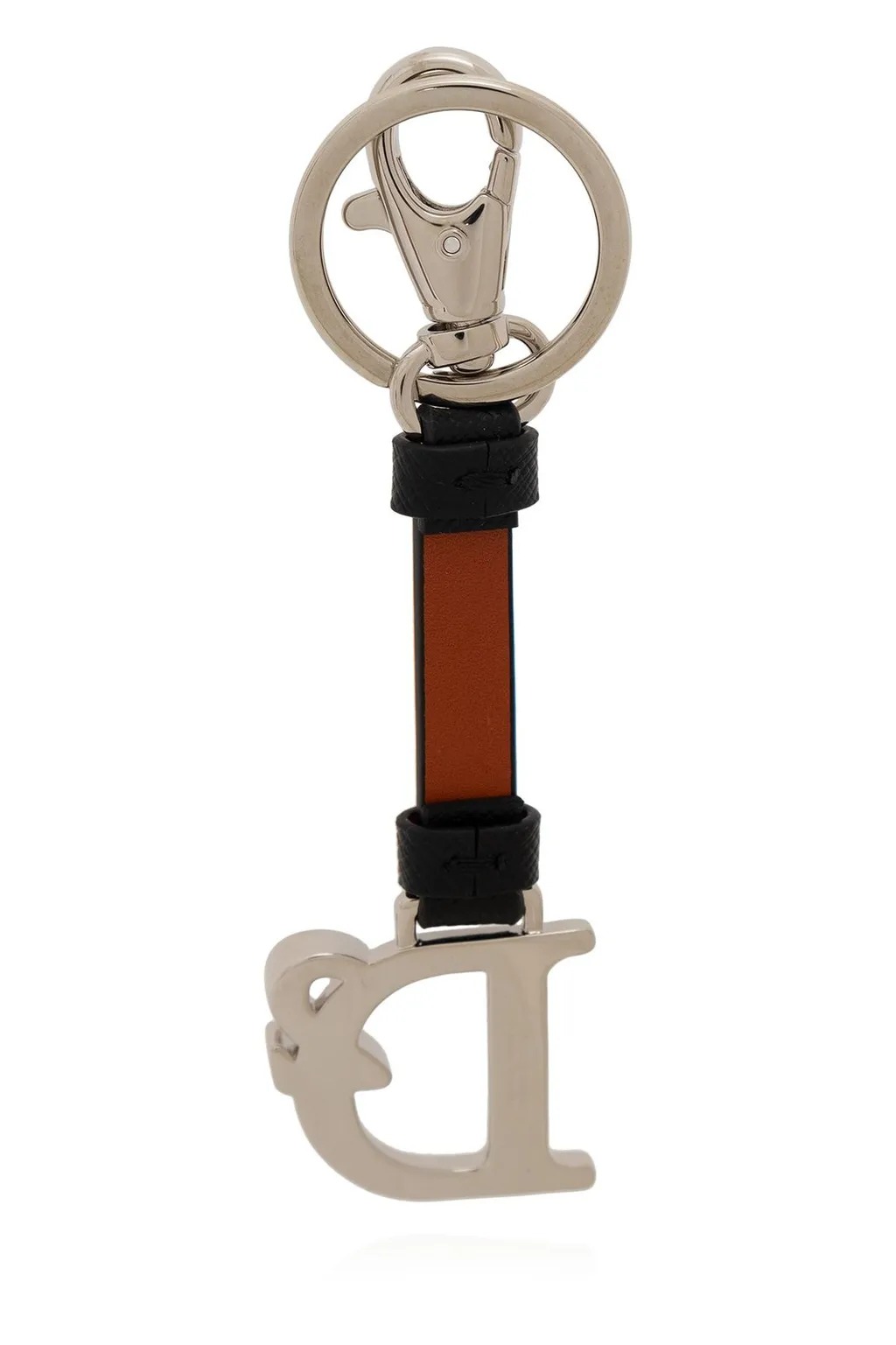 Dsquared2 Logo-Charm Hook-Clip Keyring