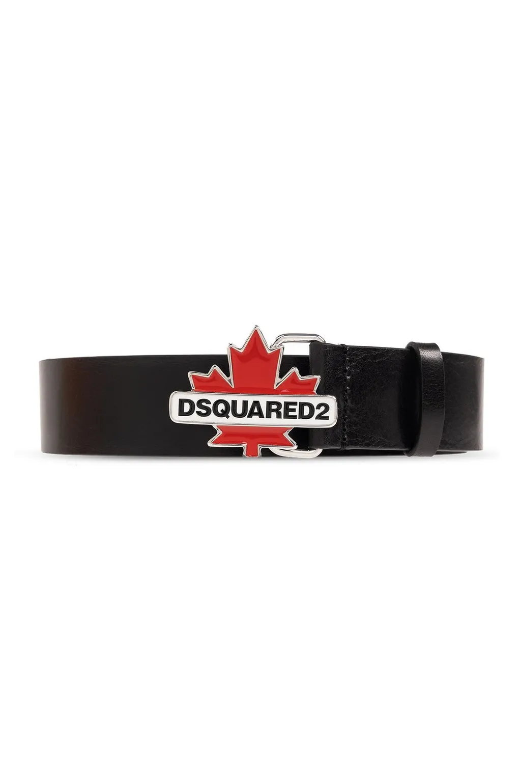 Dsquared2 Logo Plaque Buckle Belt