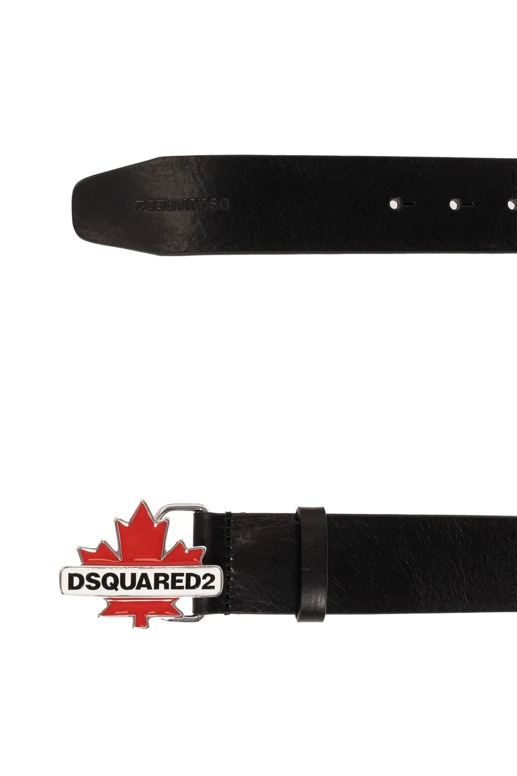 Dsquared2 Logo Plaque Buckle Belt