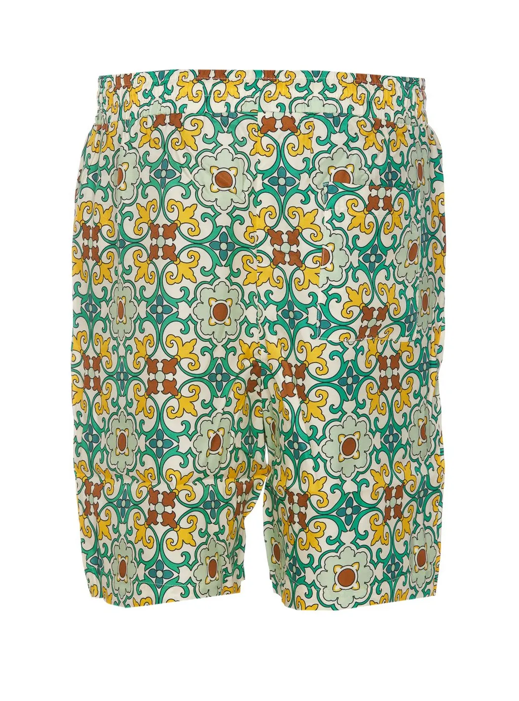 DrÔLe De Monsieur Floral Printed Drawstring Shorts
