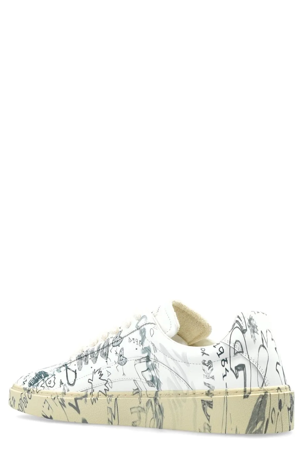 Dsquared2 Rider All-Over Printed Lace-Up Sneakers