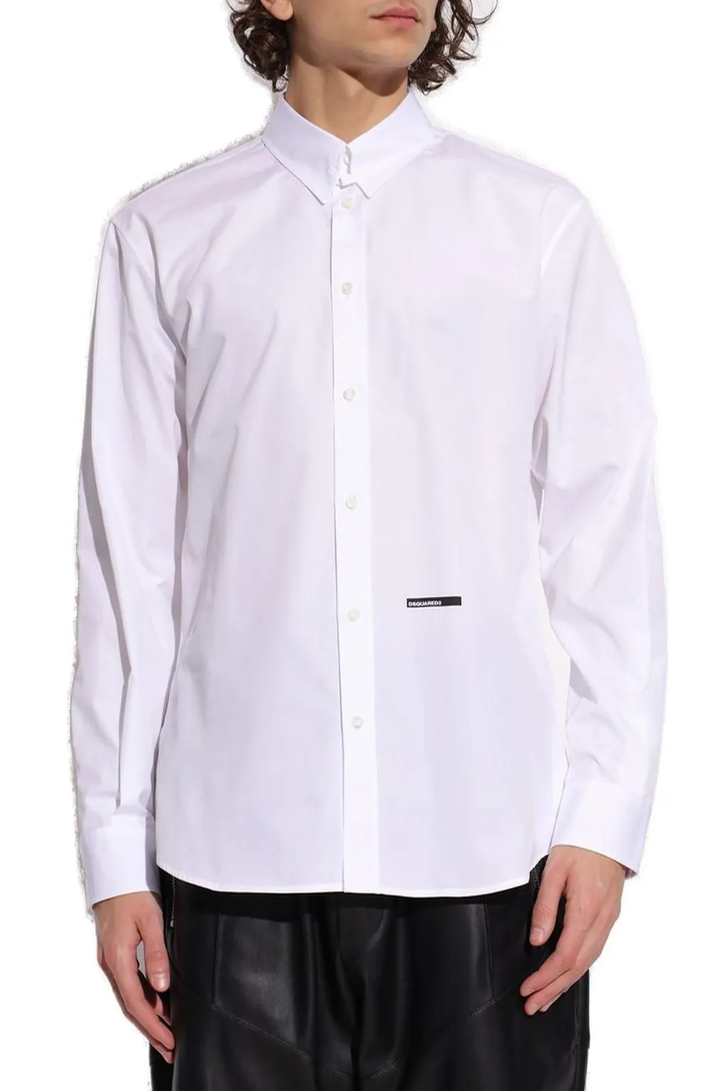 Dsquared2 Logo Printed Buttoned Shirt