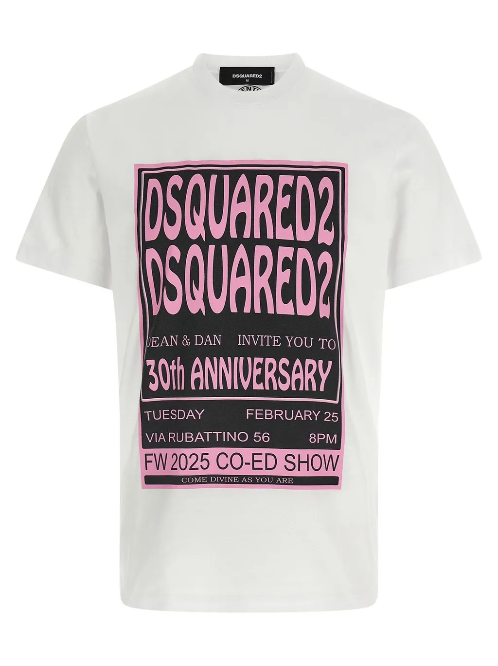 Dsquared2 Logo-Printed Crewneck T-Shirt