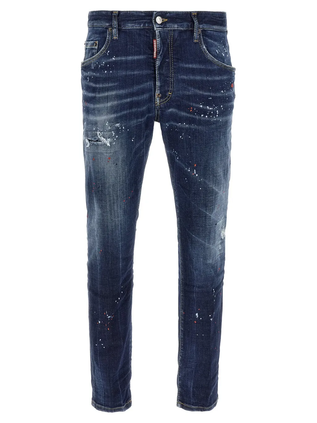 Dsquared2 Dark Rinse Wash Cool Guy Distressed Jeans