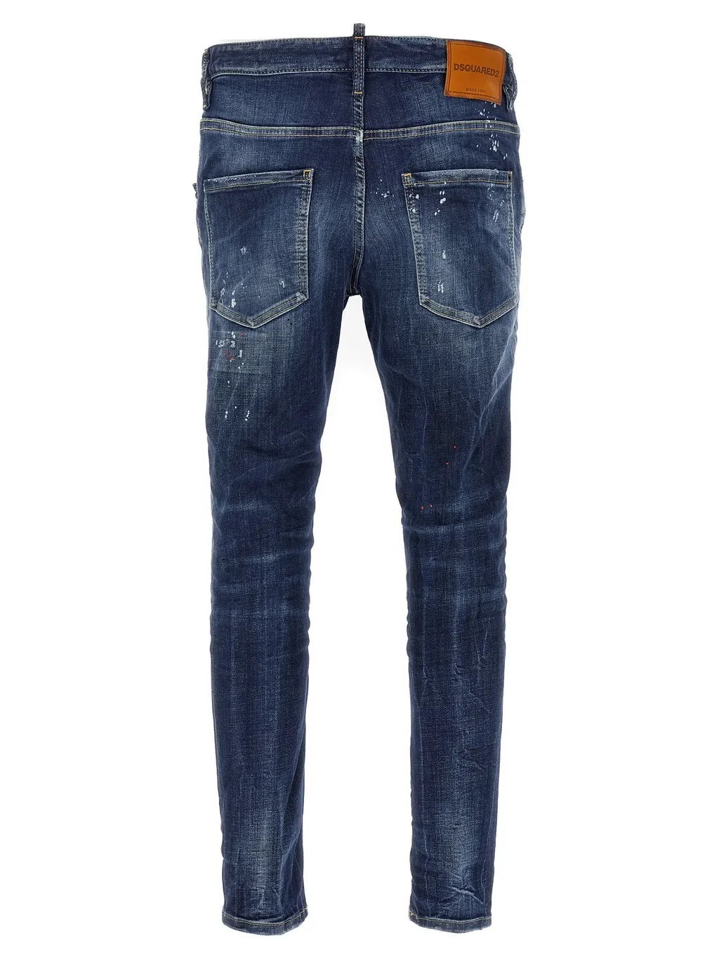 Dsquared2 Dark Rinse Wash Cool Guy Distressed Jeans