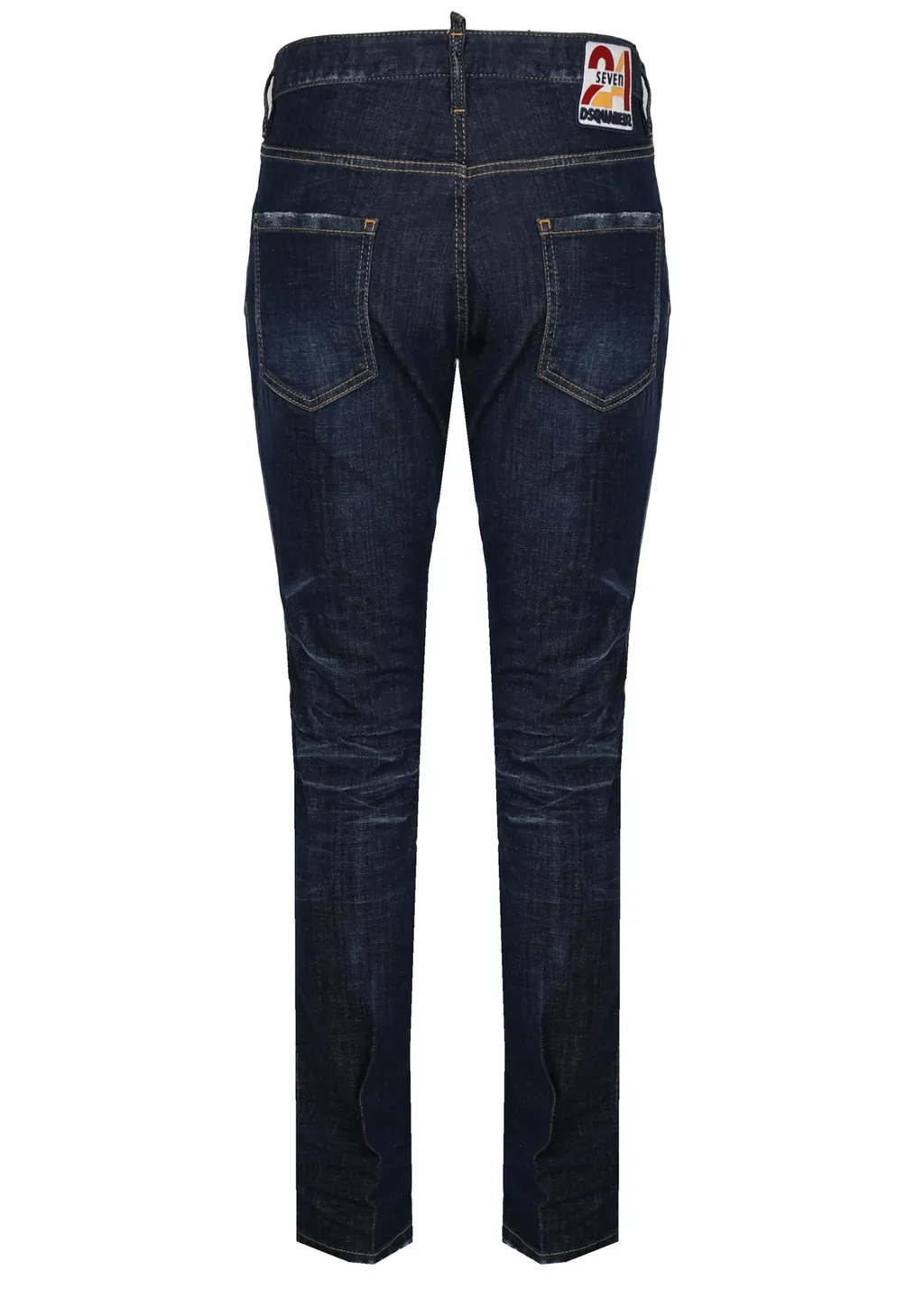 Dsquared2 Logo Patch Slim-Fit Jeans