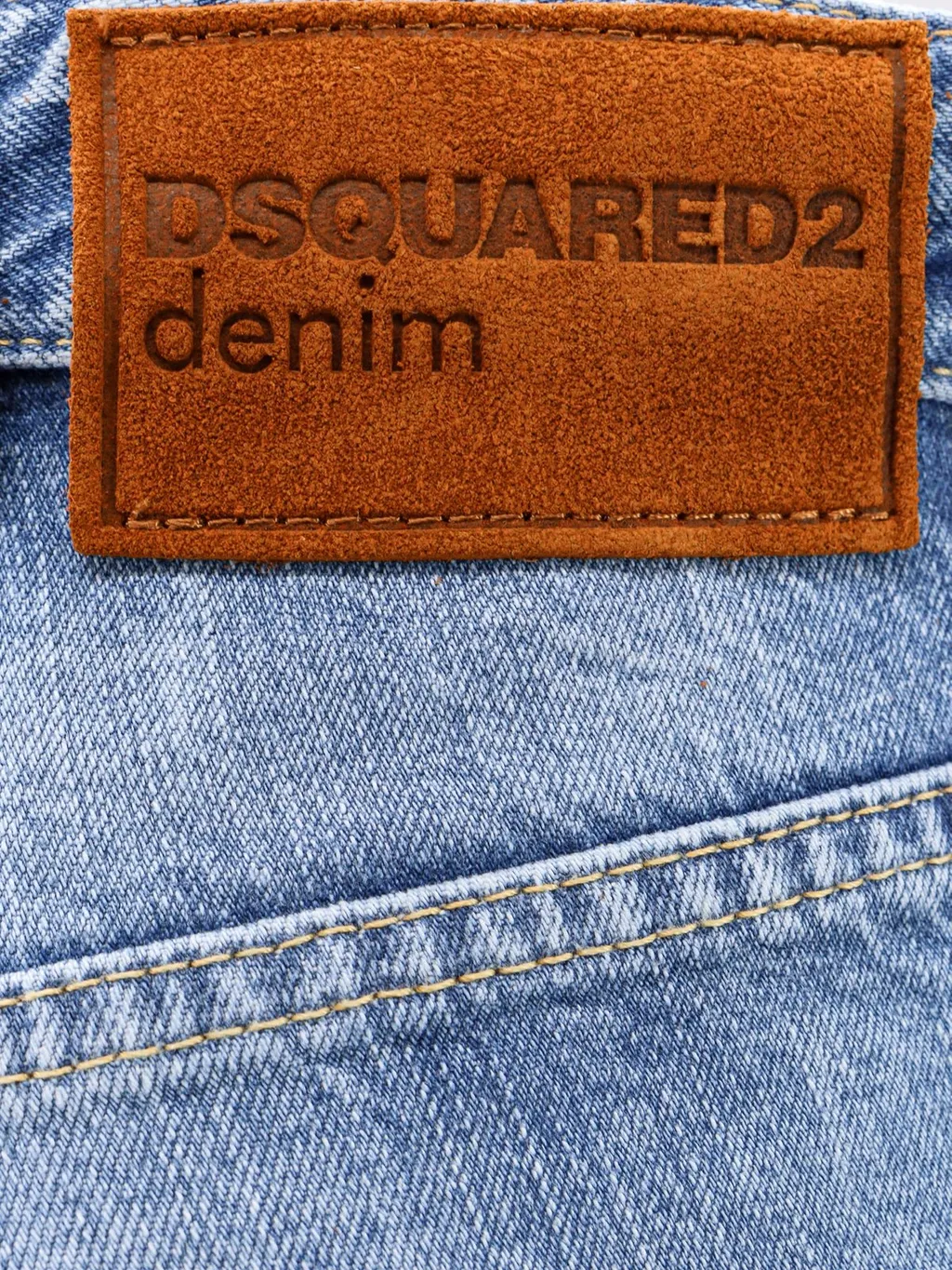Dsquared2 Cool Guy Logo Patch Denim Jeans
