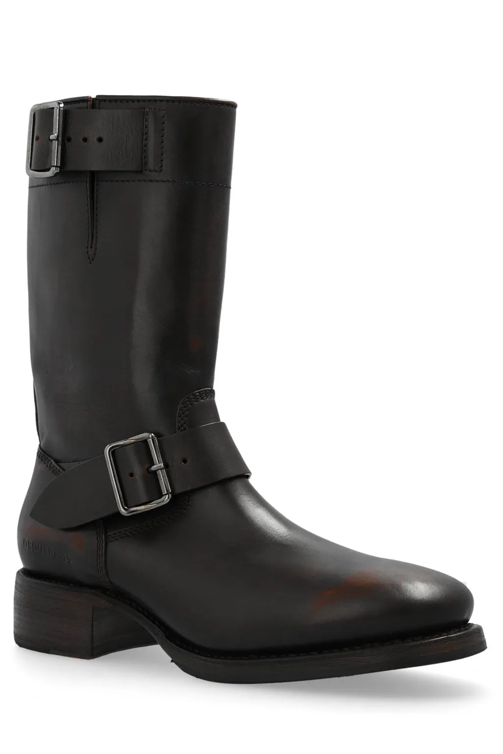 Dsquared2 Buckle Ankle Boots