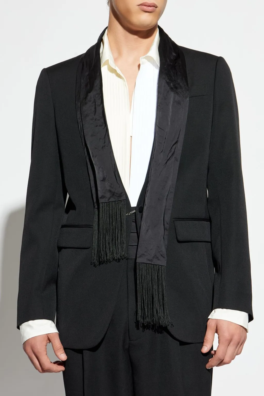 Dsquared2 X Magliano Scarf-Detailed Blazer