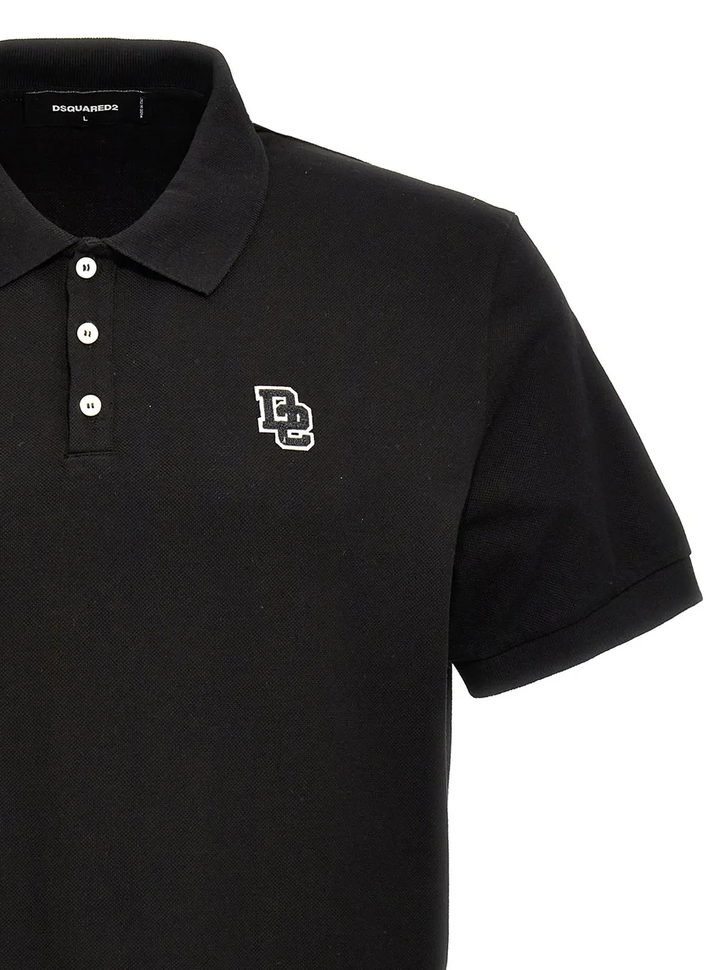 Dsquared2 D2 Logo Patch Polo Shirt