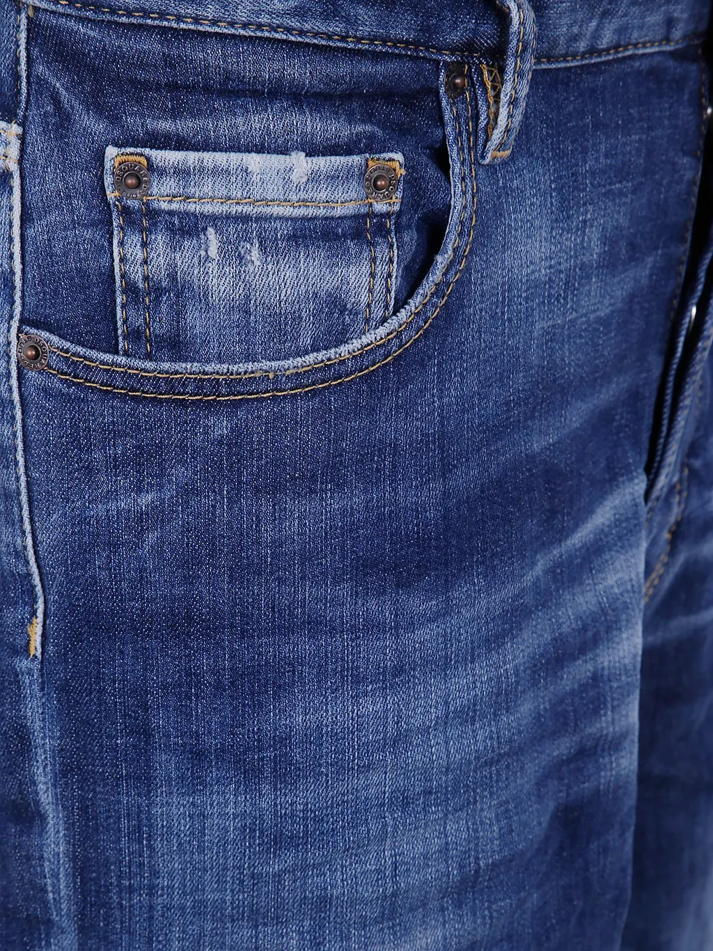 Dsquared2 Distressed Straight Jeans