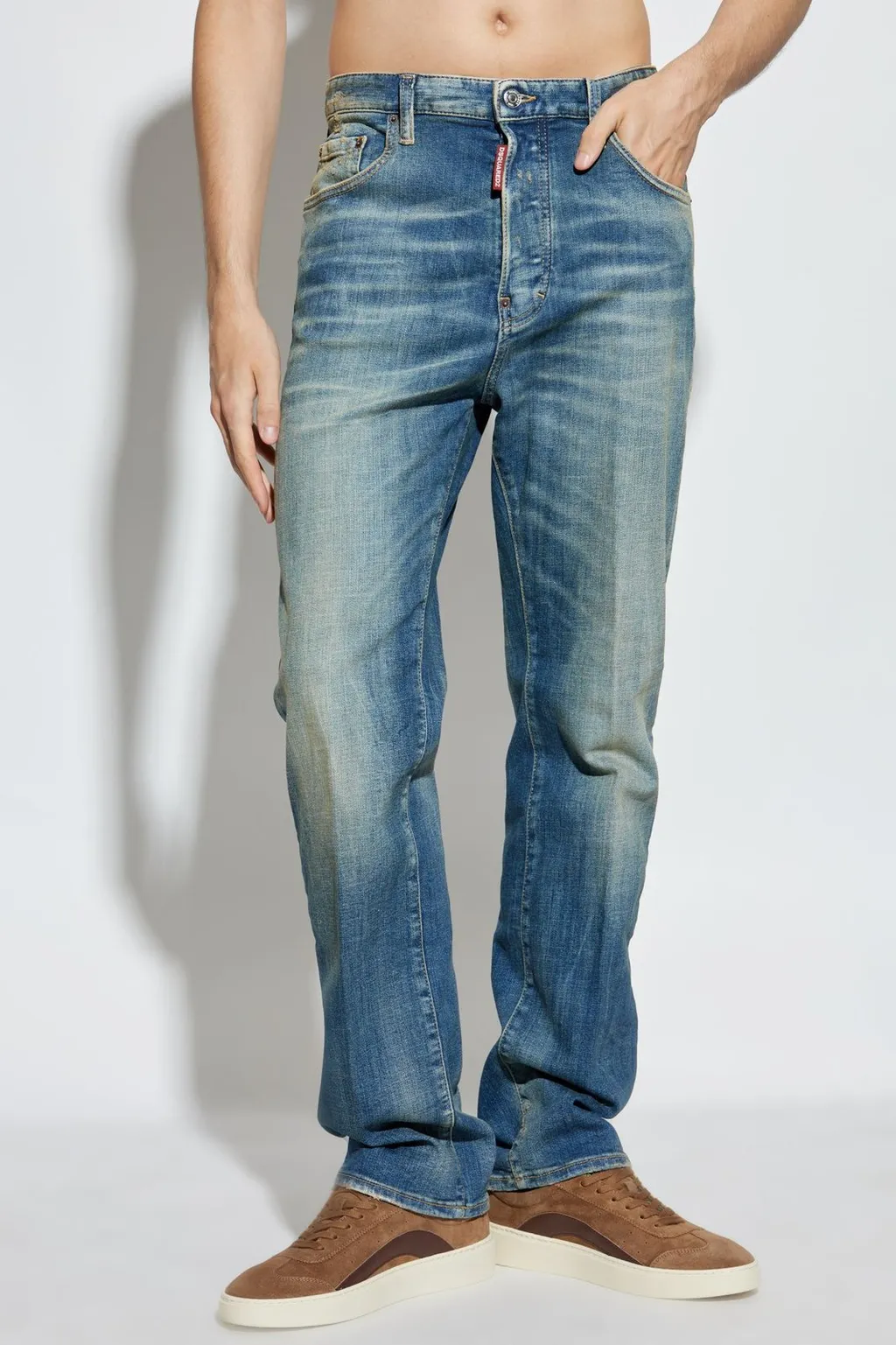 Dsquared2 642 Straight Leg Jeans