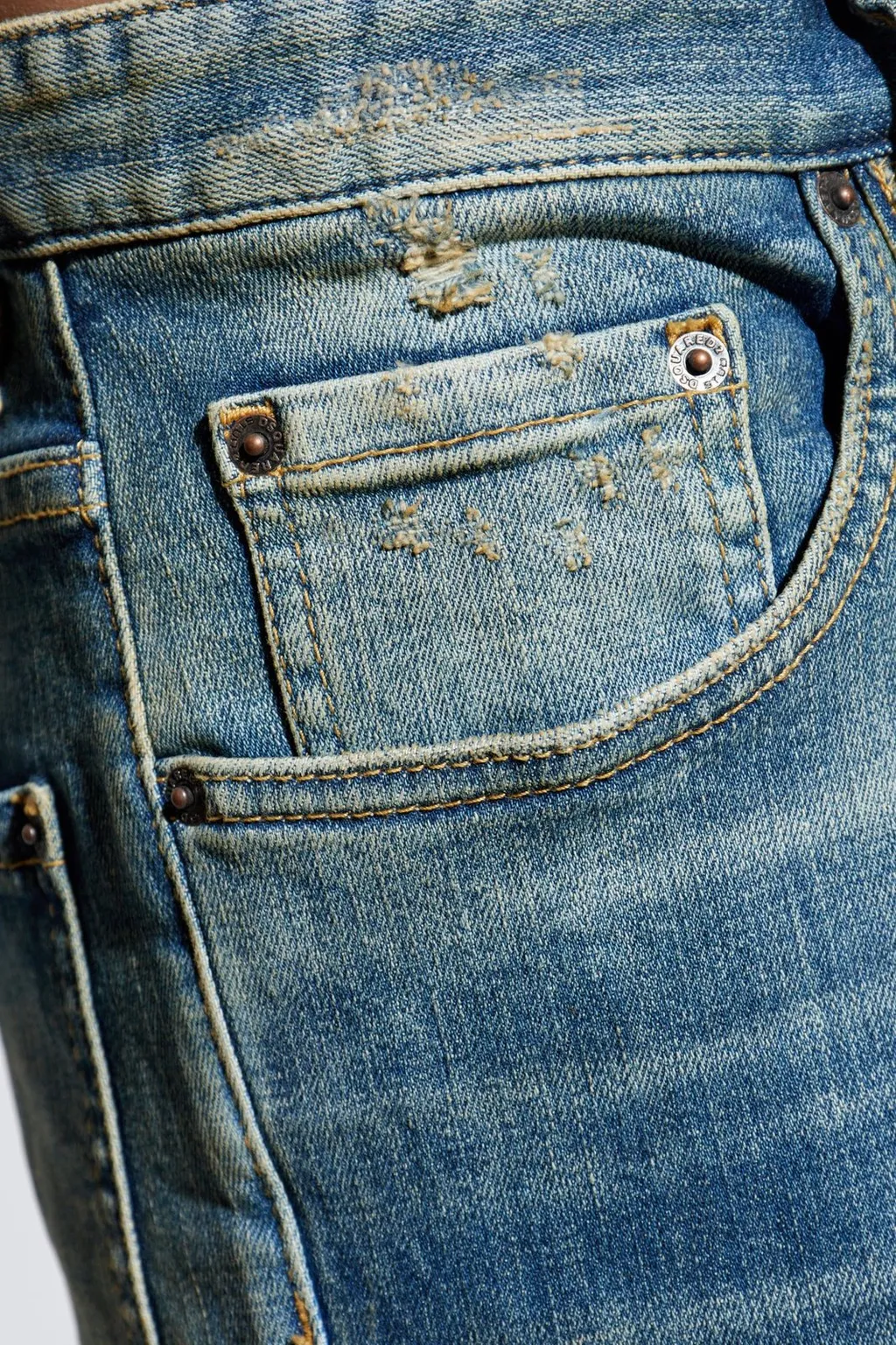 Dsquared2 642 Straight Leg Jeans