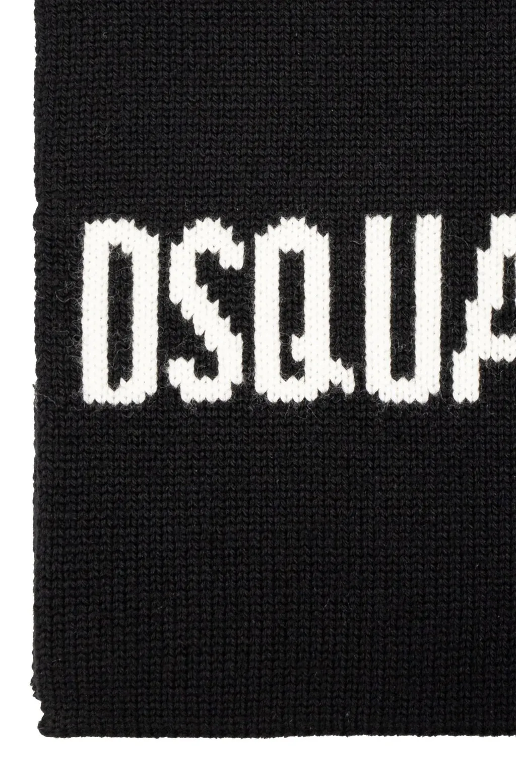 Dsquared2 Logo-Intarsia Scarf