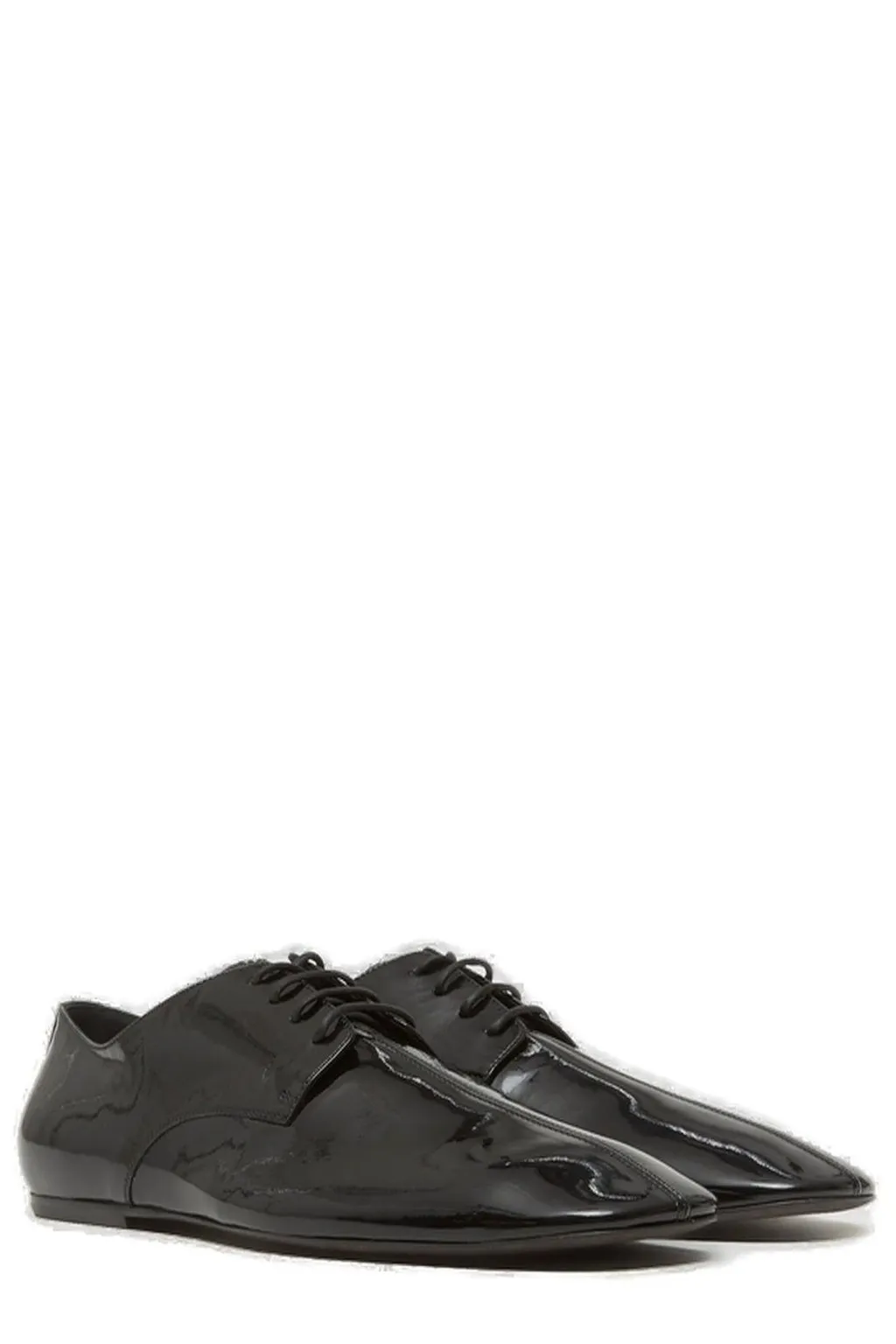 Dries Van Noten Shiny Lace-Up Derby Shoes