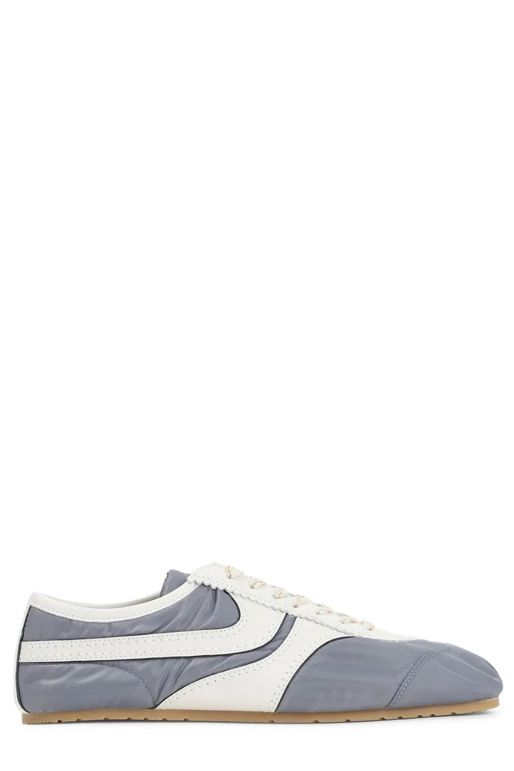 Dries Van Noten Round Toe Lace-Up Sneakers