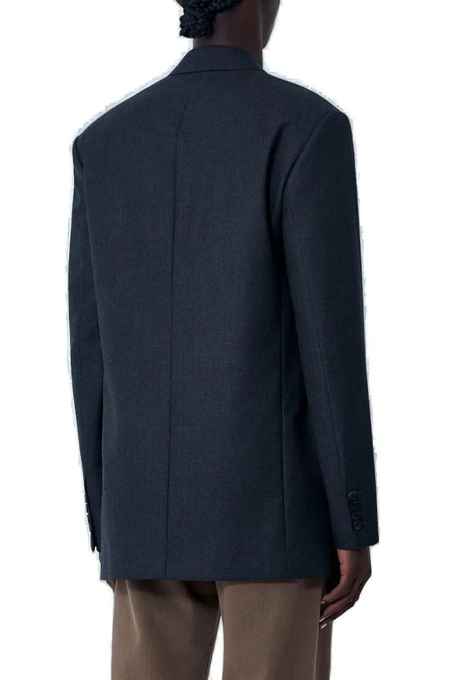 Dries Van Noten Double-Breasted Tailored Blazer