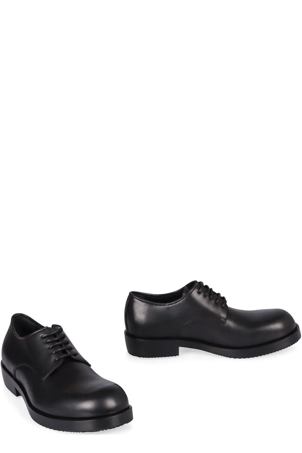 Dries Van Noten Round-Toe Lace-Up Shoes