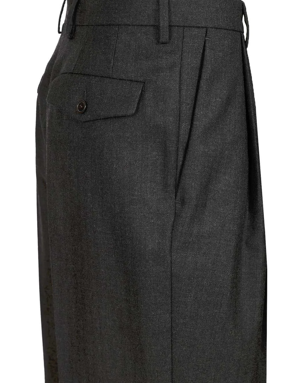 Dries Van Noten Pleated Tailored Trousers