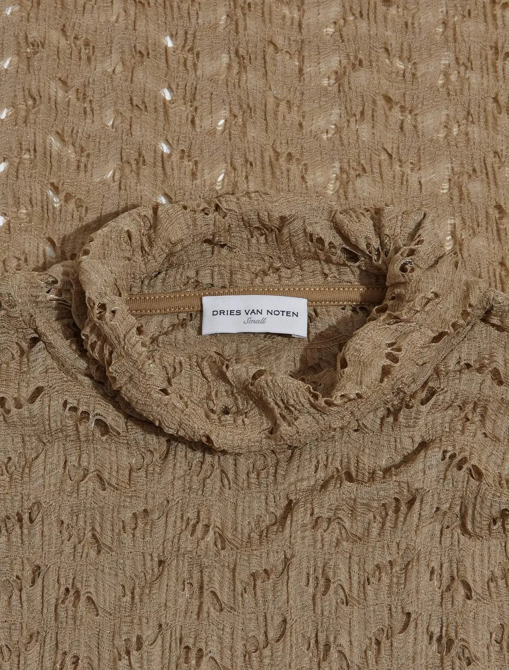 Dries Van Noten Cut-Out T-Shirt