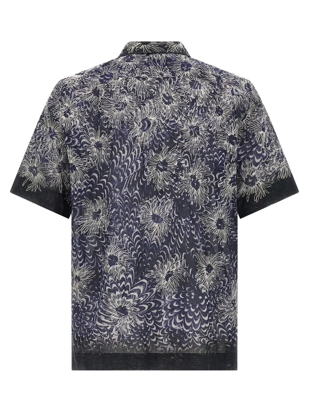 Dries Van Noten Embroidered Short-Sleeved Shirt