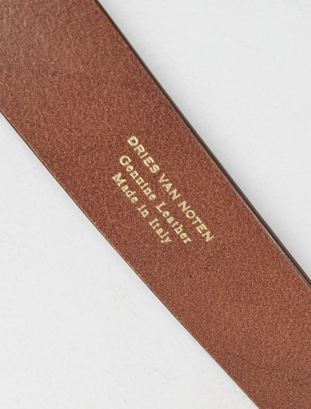 Dries Van Noten Eyelet Buckle Belt