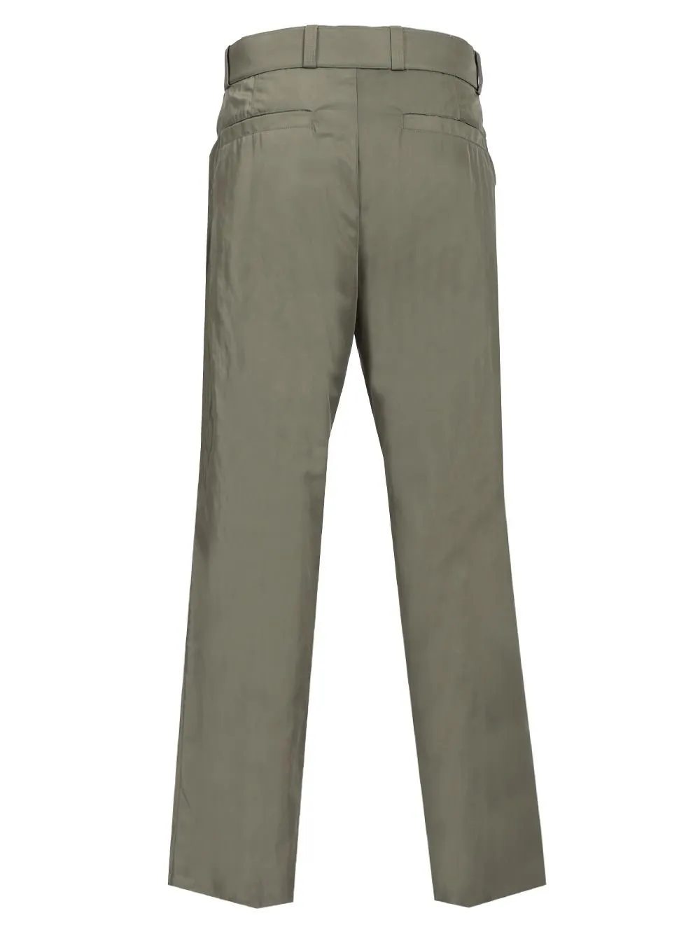 Dries Van Noten Belted Straight Leg Pants