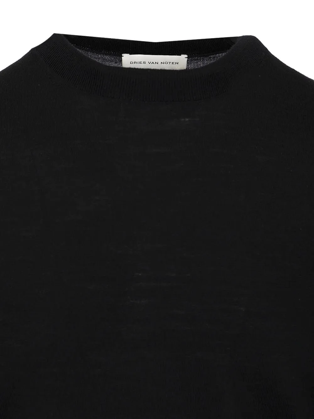 Dries Van Noten Long-Sleeved Crew Neck Sweater
