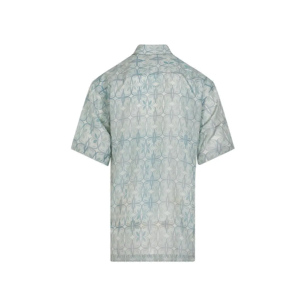 Dries Van Noten Graphic Printed Short-Sleeved Shirt